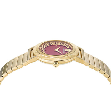 Versace Damen Armbanduhr 36 mm Armband Edelstahl GRECA